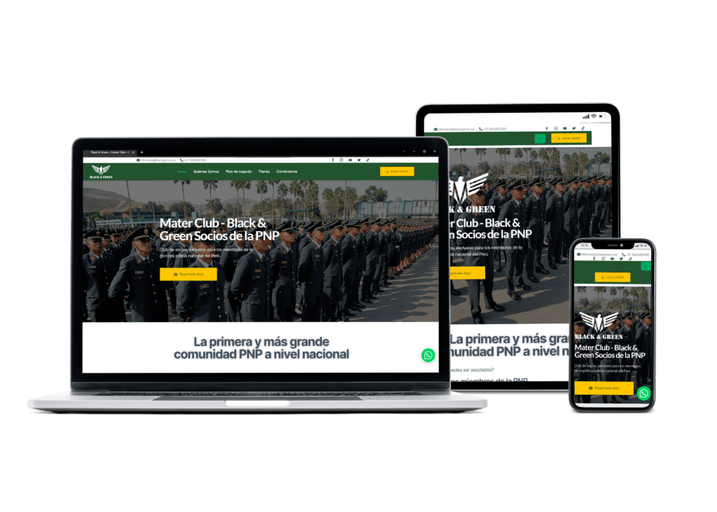 Diseño web 1 blackgreenweb
